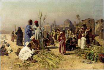 Arab or Arabic people and life. Orientalism oil paintings  383, unknow artist